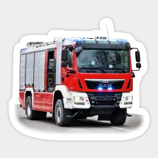 MAN TGM 18.340 4×4 Fire Fighter - Trucknology Days Sticker